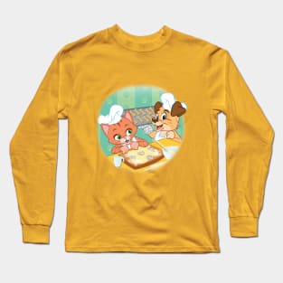 CAT AND DOG BAKERS Long Sleeve T-Shirt